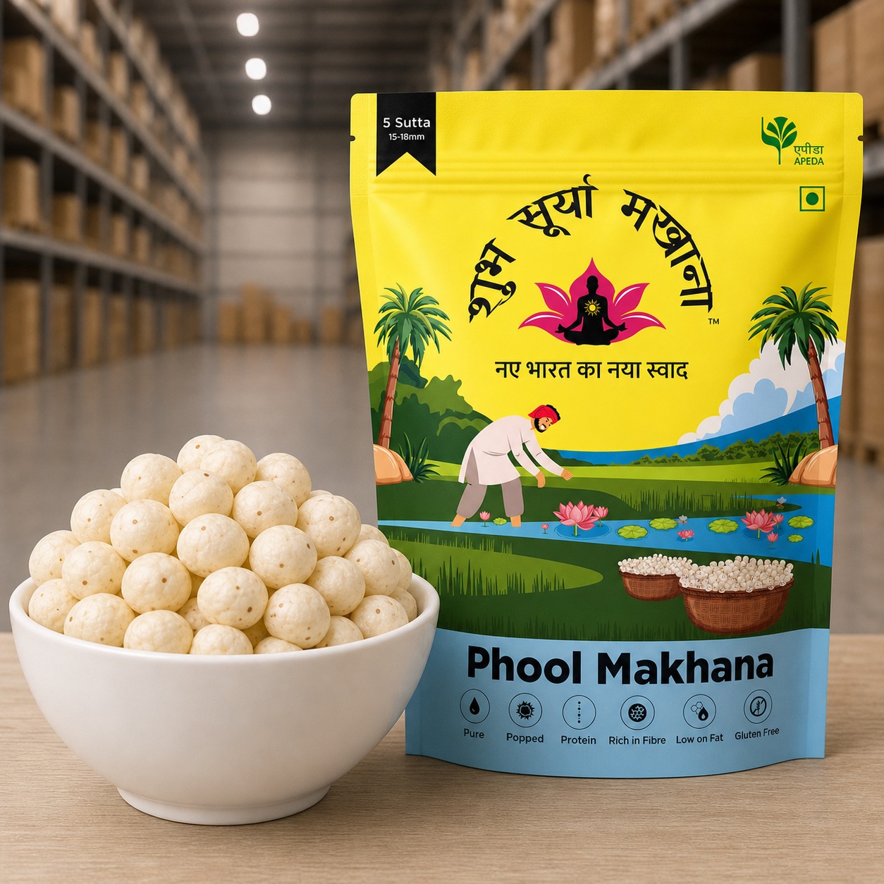 5 Suta makhana
